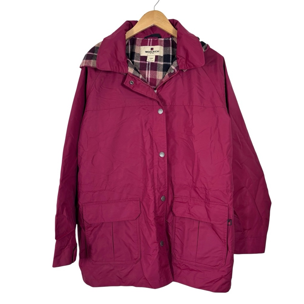 Woolrich Insulated Jacket Ruby Plaid Lining‎ XL